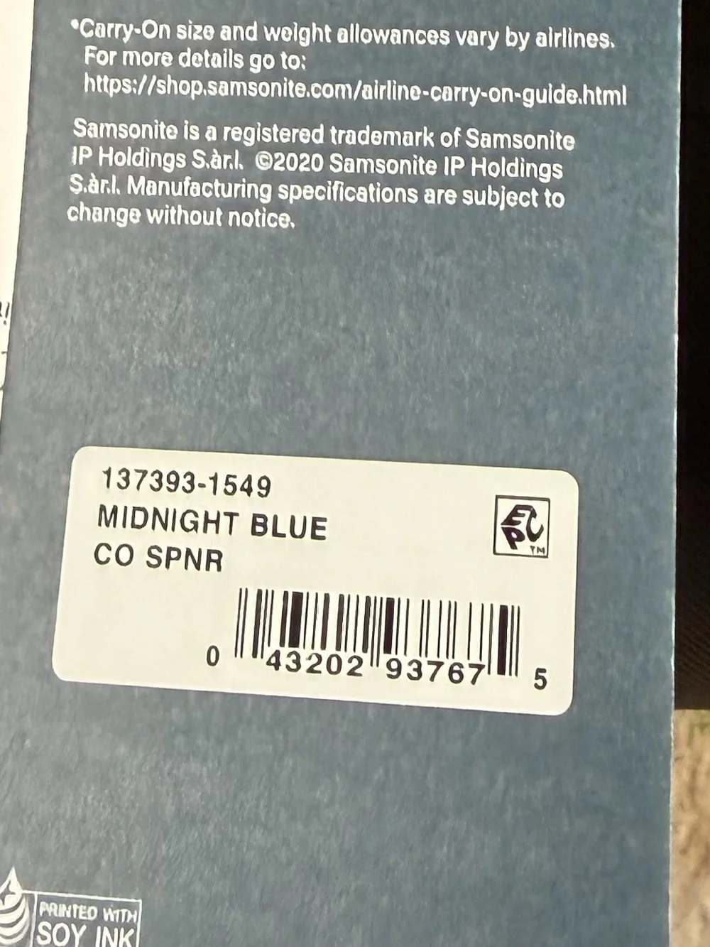 Samsonite OUTLINE PRO GLOBAL CARRY-ON SPINNER